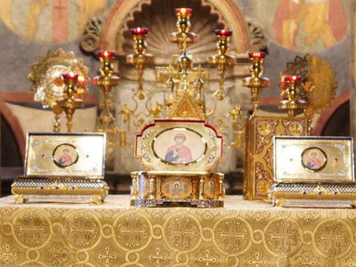 Ковчег с мощами благоверного князя Димитрия Донского будет доступен для поклонения верующих в Храме Христа Спасителя с 7 по 20 сентября
