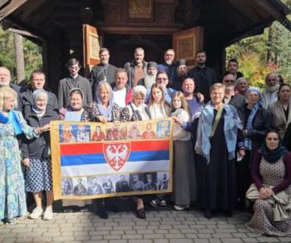 Паломники из Сербского Патриархата посетили Санкт-Петербургскую митрополию и Спасо-Преображенский Валаамский ставропигиальный мужской монастырь